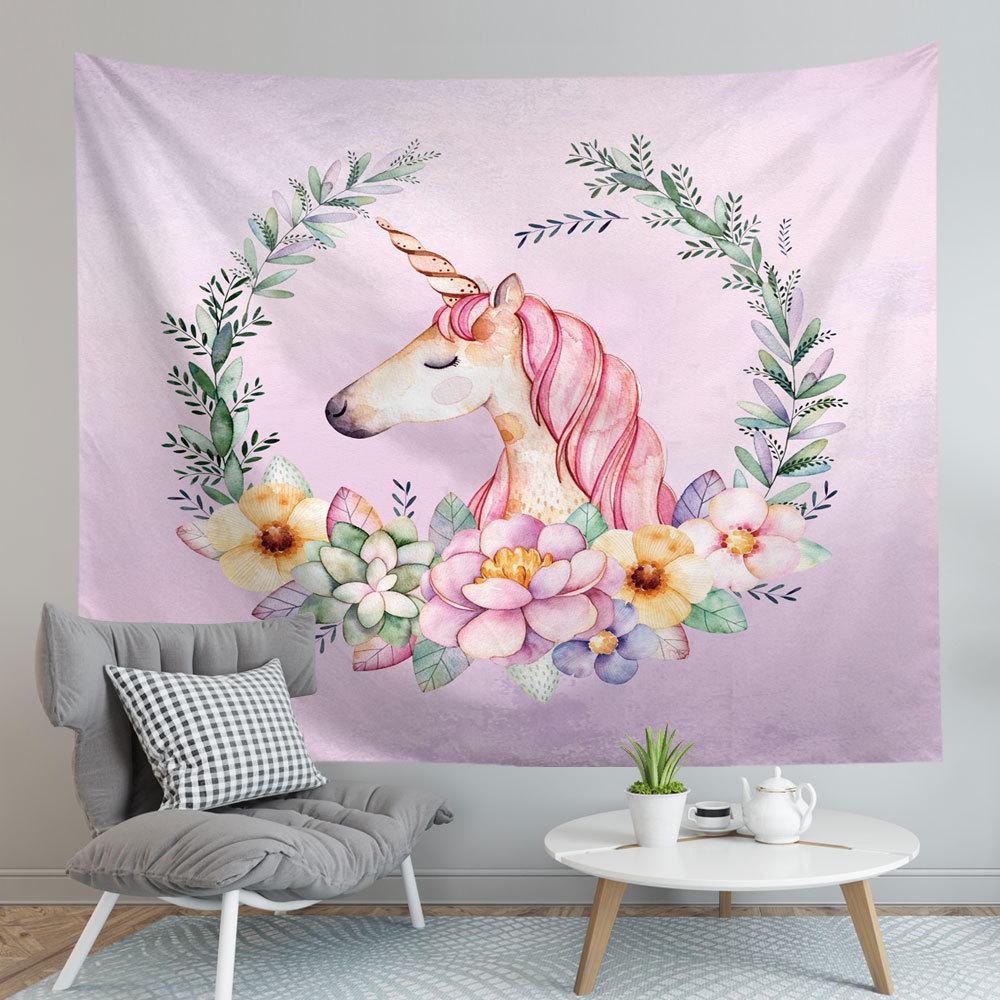 Fluoreszierender Wandteppich, Wandteppich, rechteckiger Wandbehang, Wandteppich, Wanddekoration, Heimdekoration, Wandteppich