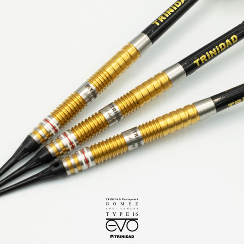 Trinidad Darts Barrel Gomez 16 Evo 22.6g 90% Tungsten - Yuki Yamada Signature Model (GOMEZ EVO)