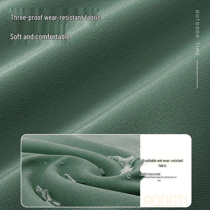 Extra Thick Outdoor Moon Chair: Portable Recliner & Fishing Stool