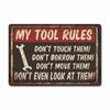 Route 66 Car Metal Dad's Garage Metal Tin Signs Poster Vintage Tinplate Retro Plaque Garage Man Cave Tire Shop Wall Art Decor
