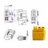 Plastic 2+4 XT60 Connector Gold Plated XT60(2+4)-F New XT60(2+4)-M  for RC Vehicles