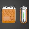 Yousheng Double-head Mini Electric Shaver USB Rechargeable Waterproof Portable Travel Wet Dry Shaving Razor Men Beard Trimmer Hair Remover Tool