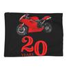 Quartararo Motogp El Diablo 20 French Motorcycle Racing Moto Blanket Flannel Throw Blanket Bedspread for Bed Room Picnic Couch