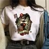T-shirt Unisex New Punk Princess Jasmine Printed Fashion T Shirts 90s Kawaii Graphic Tops Harajuku O Neck Tee
