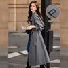 Bailuyu Women's 2025 Autumn Shawl-Style Loose Trench Coat