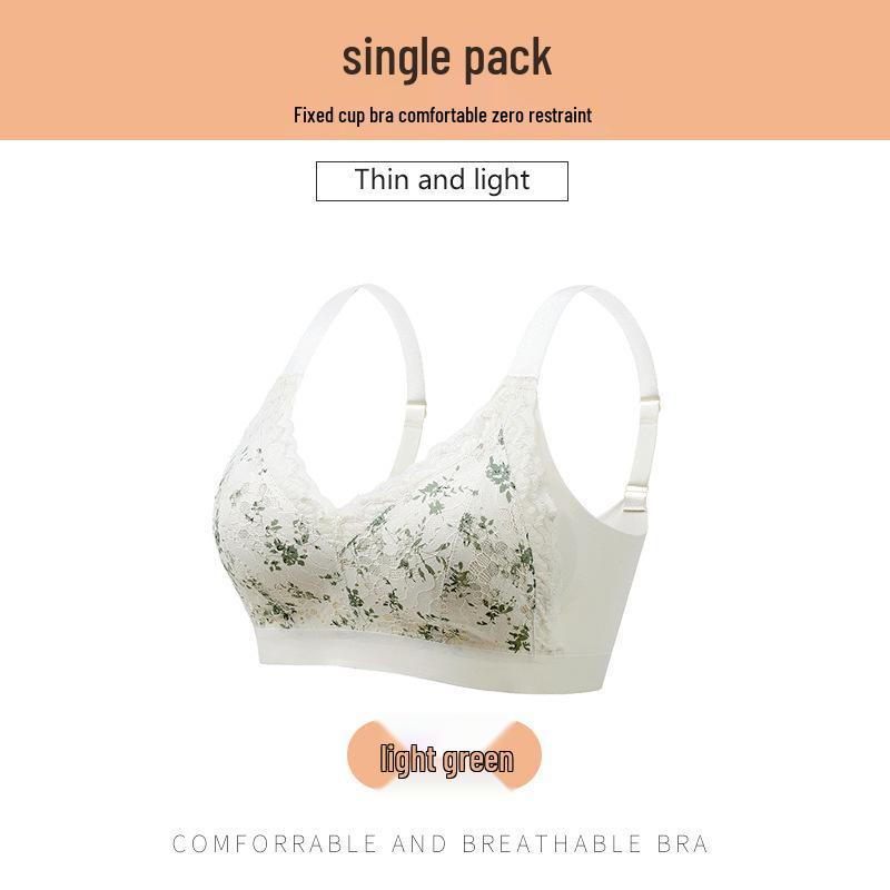 Seamless Plus Size Women's Ultra-Thin Supportive Sports Bra