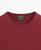 Masimodutti Cotton Round Neck Knit Sweater