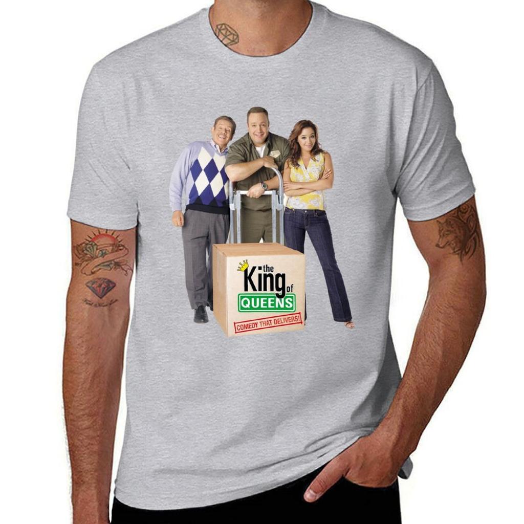 The King of Queens Tshirt Cute Tops Heavyweights Sports Fans Mens T Shirts Casual Stylish
