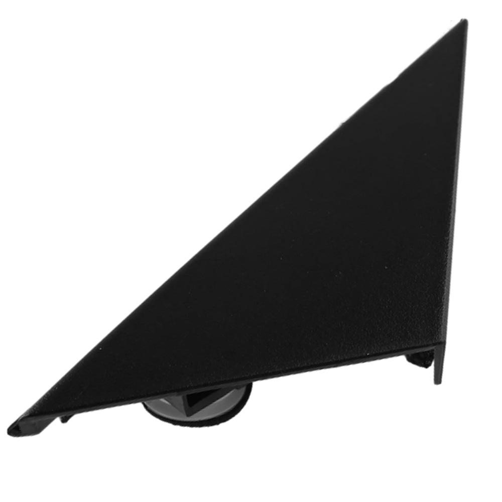 Car Rearview Mirror Triangle Panel Cover for Hyundai Kona 2018 2019 2020 2021 2022 2023 86190-J9000 86180-J9000 Unpainted Black