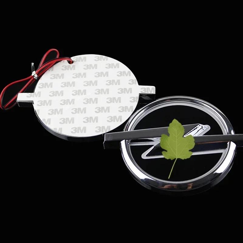 5D LED Light Emblem Trunk Sticker Auto Exterior Decoration Rear Logo Badge Light for OPEL Zafira Corsa Astra Vectra Antara Mokka