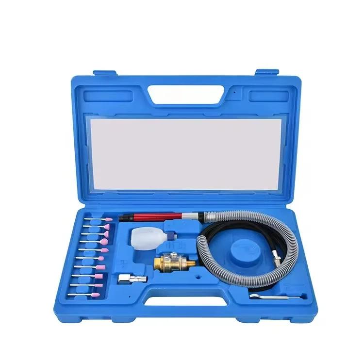 Pneumatic Mini Air Burr | High-Speed Powerful Engraving Tool | Straight-Handle Small Grinder