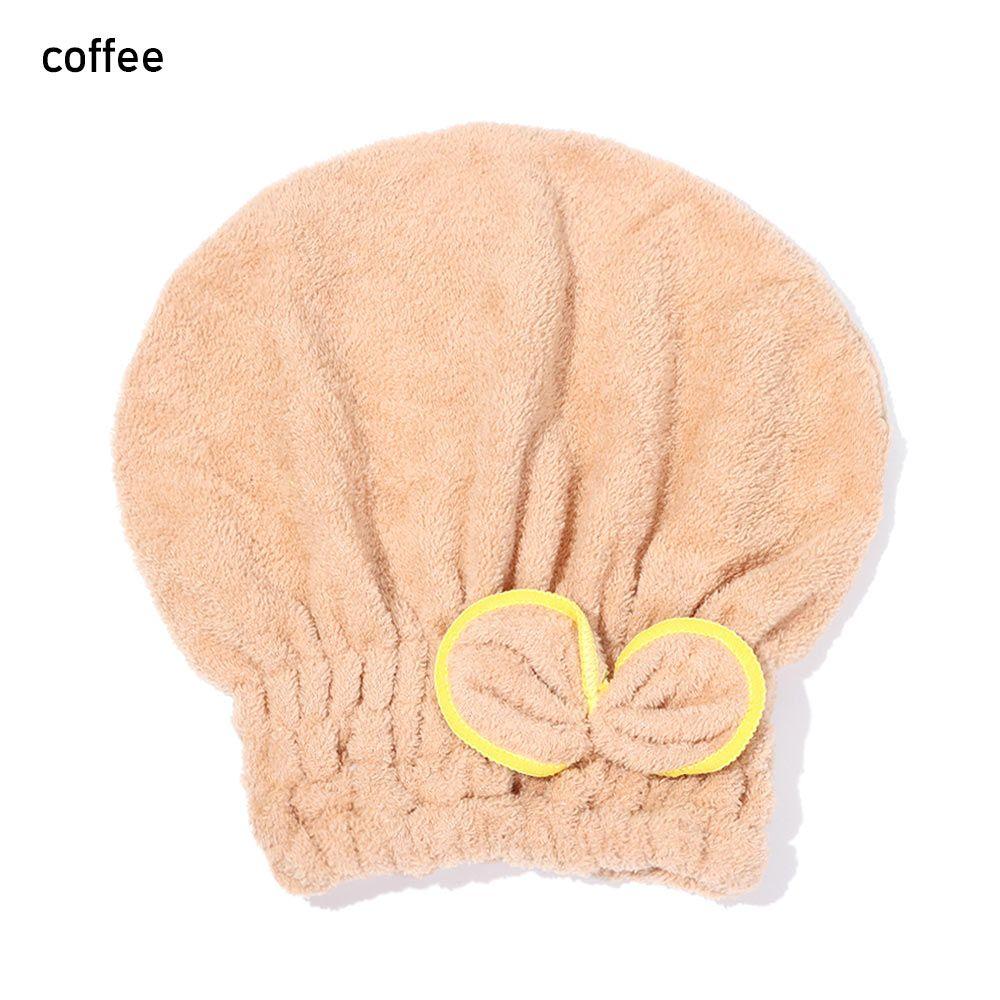 Microfiber Breathability Wrap Hat Bowknot Wrap Quick Drying Quickly Dry Hair Hat Hair Towel Cap