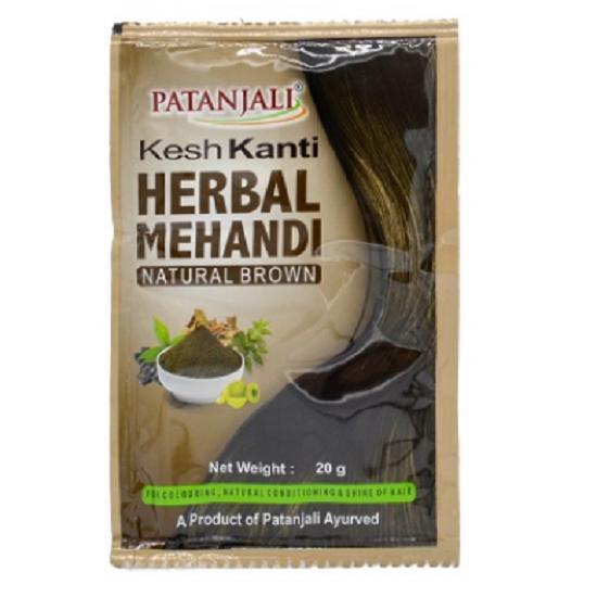 

Фарба для волосся Herbal Mehandi Natural Black Patanjali, Індія Natural Brown