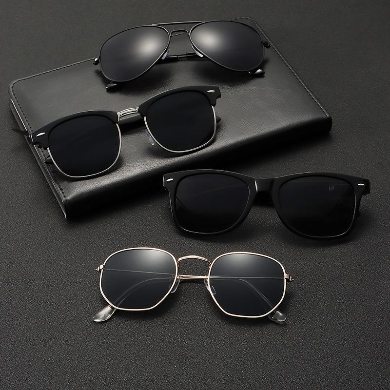 New Unisex Rectangle Vintage Sunglasses Design Retro Sun Glasses Female Lady Eyeglass Cat Eye Casual Goggles UV400 Glasses