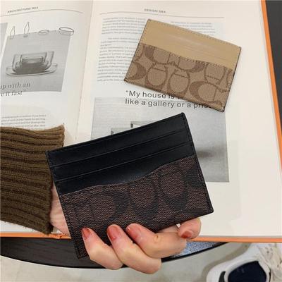 Portafogli di Lusso di Design per Donna Porta Carte Multifunzione Pelle PU Femminile Piccola Borsa per Carte Portafoglio Corto da Donna