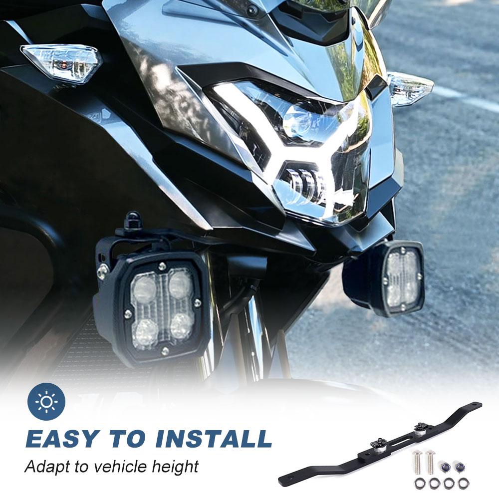 Fit For Kawasaki Versys-X 300 2017-2024 Auxiliary Light Bracket Additional Lights Bracket Driving Light Mount LED Light Mount