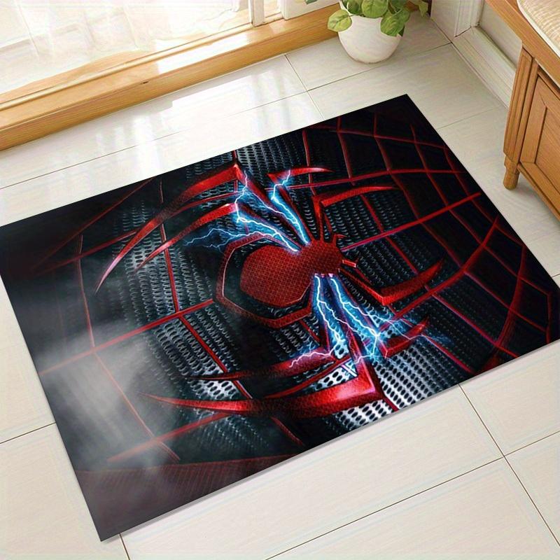 

1pc. Spider-Man Web Pattern Home Office Chair Rug Outdoor Carpet Giftz0410185 60cm by 90cm