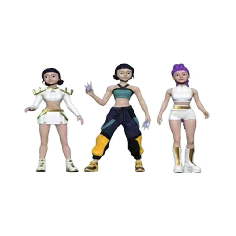 12pcs Kpop Demon Hunt Blind Box Series Figure Tiger Figurine Toy Desk Decoration Statues Ornament Halloween/Christmas Kid Gifts