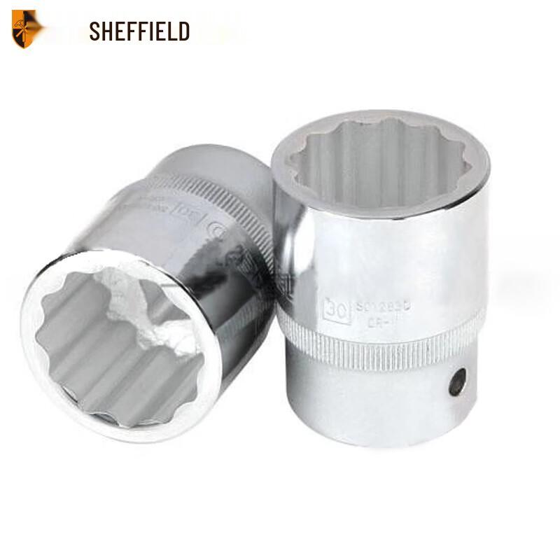 SHEFFIELD S012832 19mm Metric 12-Point Standard Socket