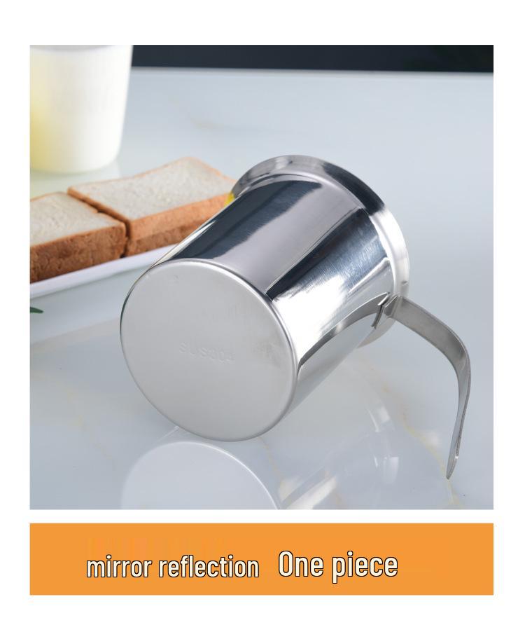 304 Stainless Steel Manual Milk Frother for Cafes and Restaurants