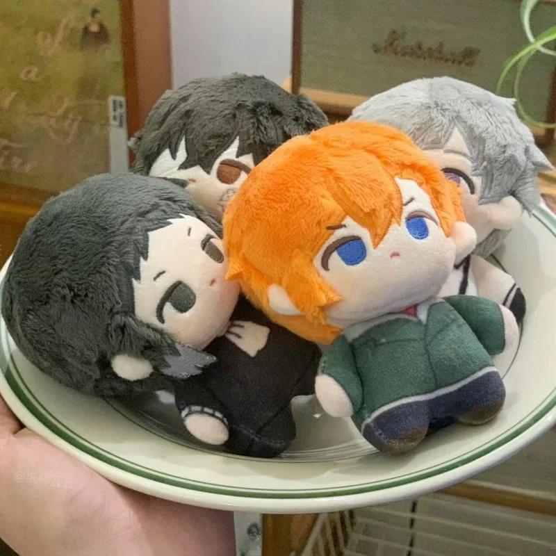 10cm Dazai Osamu Plushine Bungo Stray Dog Plush Toy Ryunosuke Akutagawa Stuffed Nakahara Chuya Starfish Doll Birthday Gifts Toy