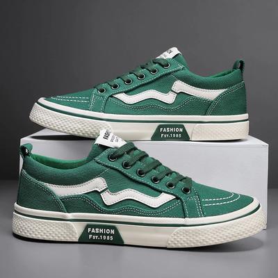 Moda Gorąca Wyprzedaż Moda Męskie Buty Płócienne 2024 Sznurowane Wulkanizowane Buty Męskie Projektant Espadryle Płócienne Casual Płaskie Buty Sneakersy Męskie