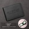 Men's 2025 Style Two-in-One Motor Vehicle License Leather Cover and Card Holder