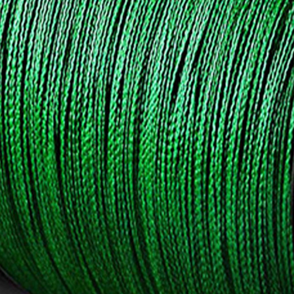 PE Flätad Fiskelina 300m 30lb 2.5 Rock Havsfiskelina för Saltvatten Sötvatten Grön