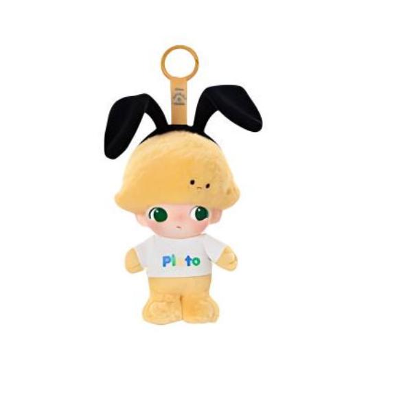 POP MART Dimoo World X Disney Series Mickey Tv Show Secret Edition Vinyl Plush Keychain, Single Mystery Box