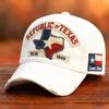 Popular Baseball Cap Texas Logo Embroidery Hat Outdoor Sports Visor Sun Protection Cap