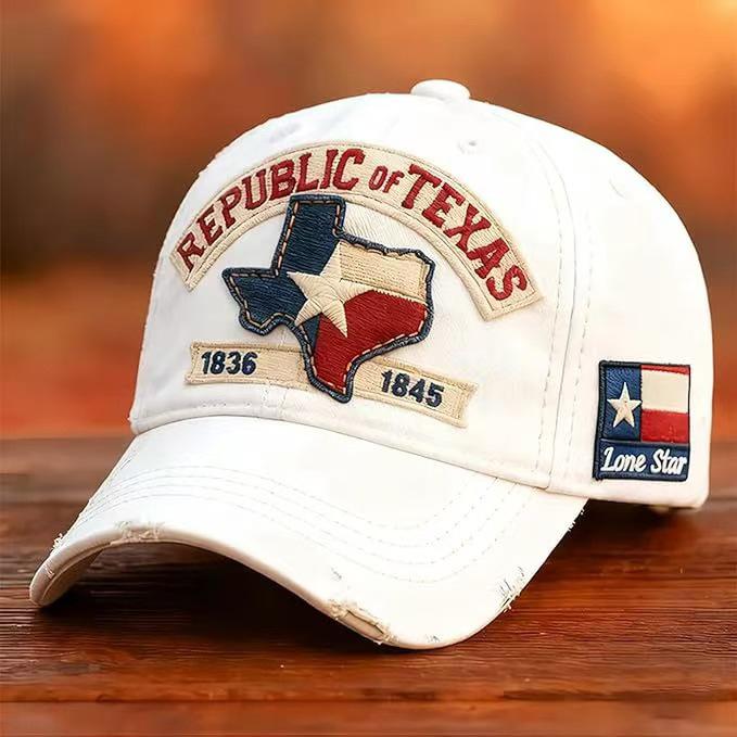 Popular Baseball Cap Texas Logo Embroidery Hat Outdoor Sports Visor Sun Protection Cap