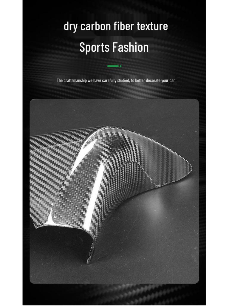 Lexus 2013-2019 Carbon Fiber Rearview Mirror Cover Replacement