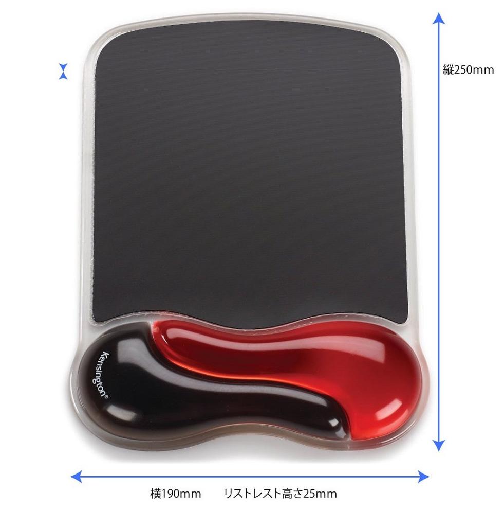 Kensington GEL Wave Mauspade K62402JP (rot)