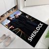 Sherlock Printed Carpetrugfor Office Chair Living Room Bedroom Kitchen Room Decor Gifts