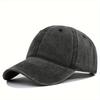 Cat Printed Baseball Cap with Cute Design and Adjustable Outdoor Queue Hat