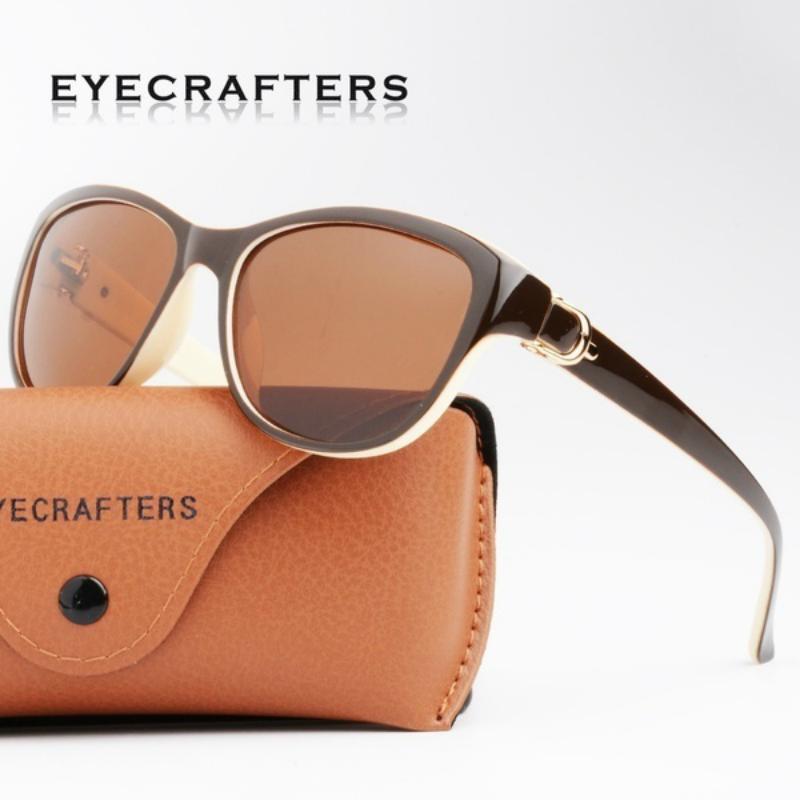 1PC Cat Eye Polarized Sunglasses Ladies Elegant Sunglasses Outdoor Driving Beach Sunscreen Anti-ultraviolet Anti-blue Light Goggles