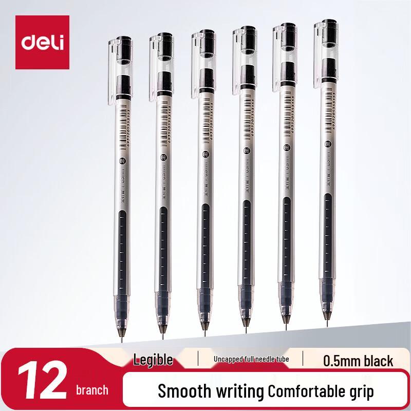 Deli 0.5mm Full Needle Tip Gel Pen