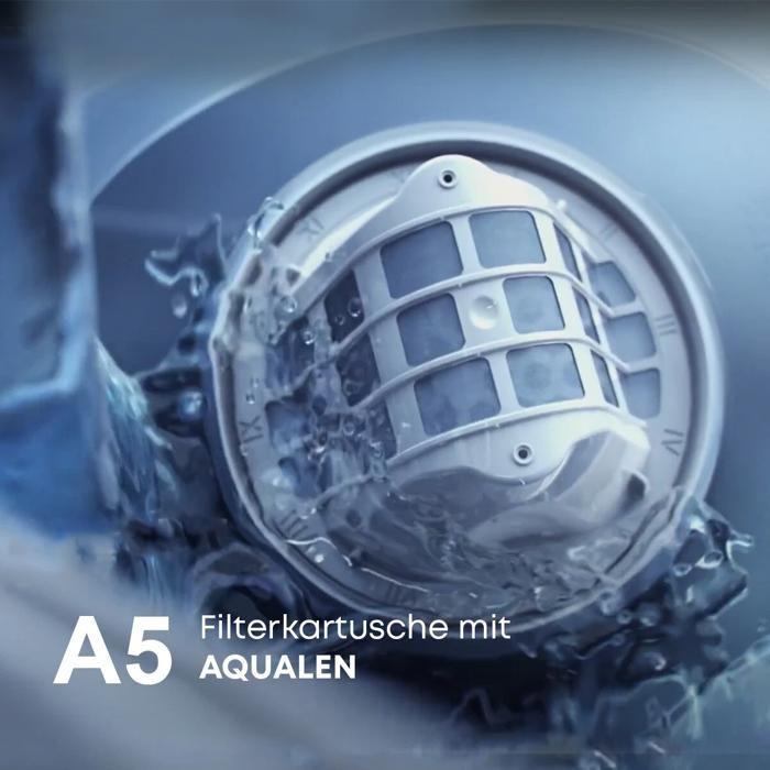 Carafe filtrante - AQUAPHOR - Prestige - Couleur cerise - Capacité 2,8L - Cartouche A5