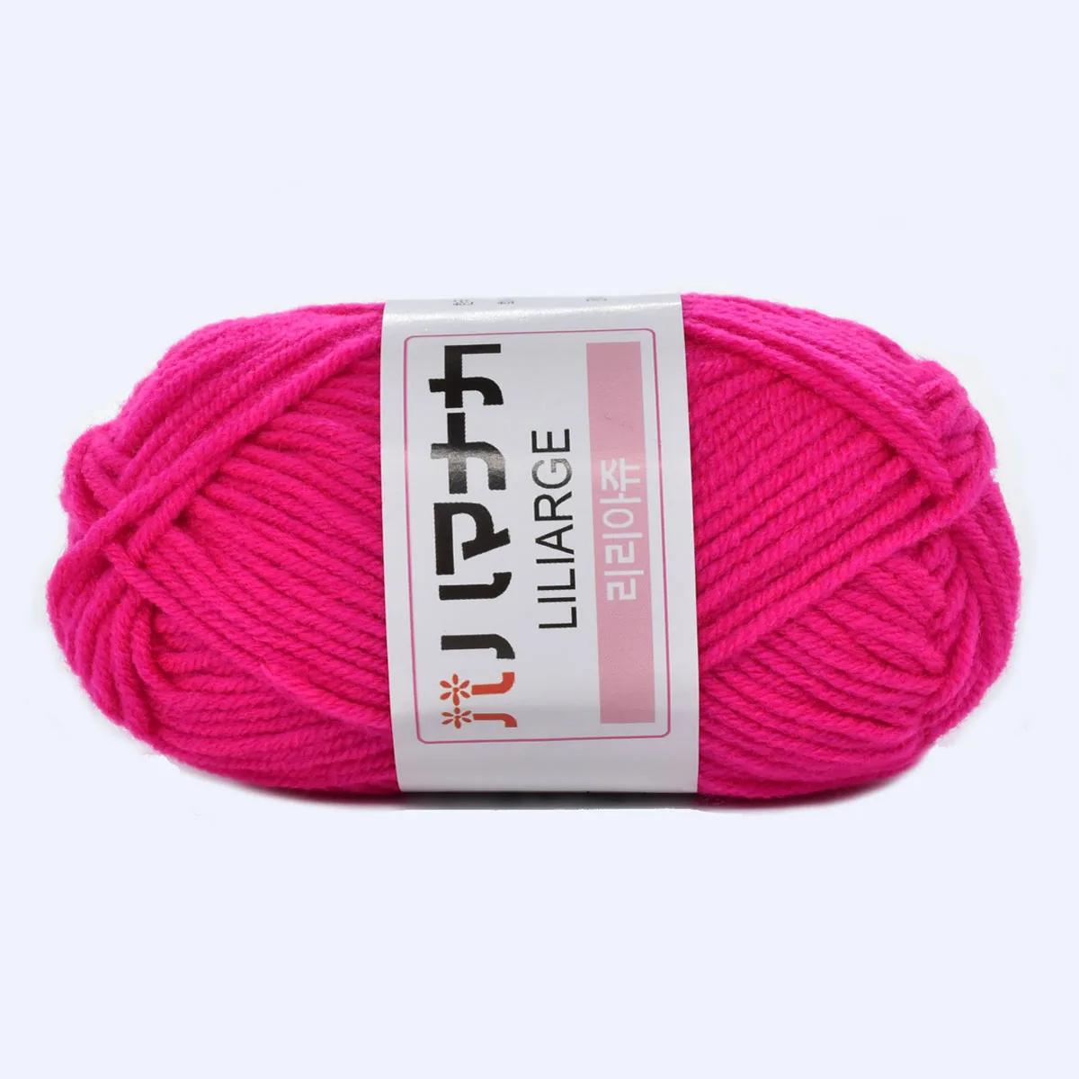 

6 шт. 150г Бавовняна Супер Об ємна Пряжа Машинне Прання Пряжа для В язання Гачком Багатоколірна Пряжа для DIY для Пледів Домашній Декор