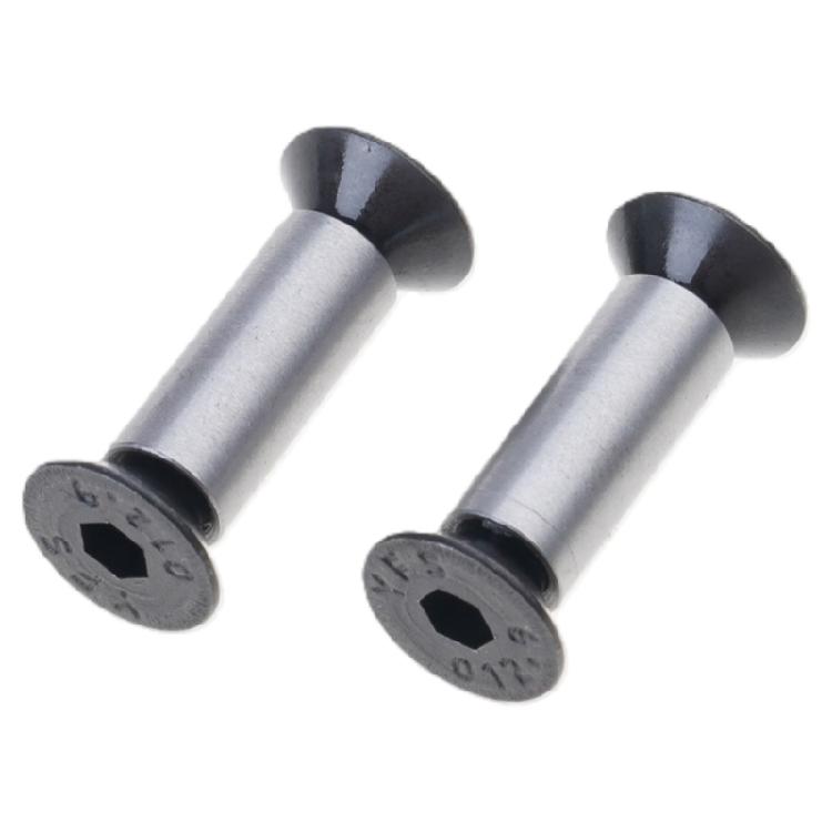 YFS Flat Hex Head Screws Fastening Screws Fastener Nut Kit for 5mm Handle Hole