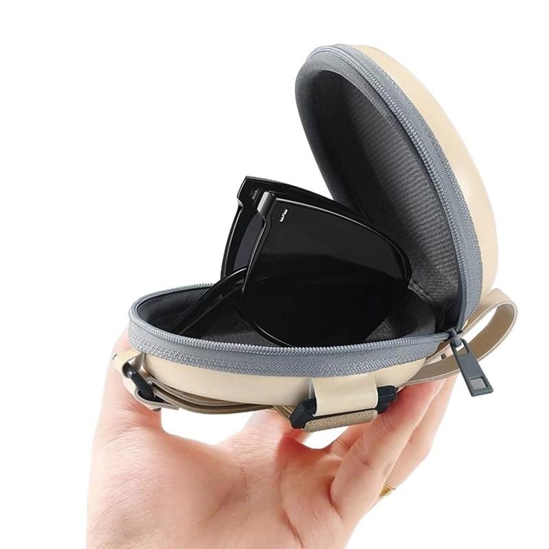 Folding sunglasses for men and women, new model, high-end, face-slimming, UV protection, polarized sun glasses, sun protection driving glasses