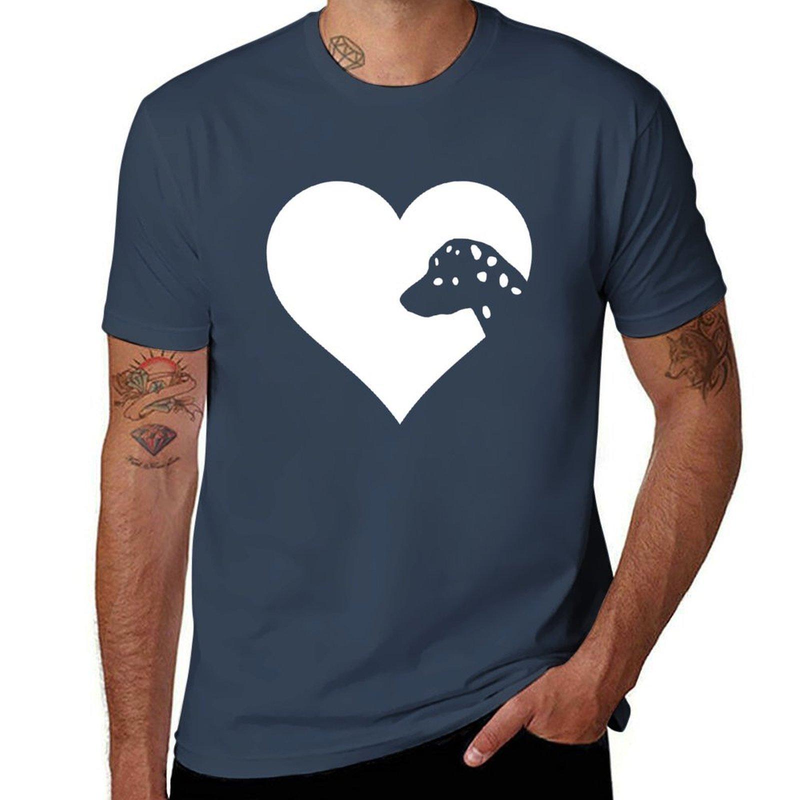 The Heart Of The Dalmatian Lover Tshirt Plus Size Gym Sports Tshirt S