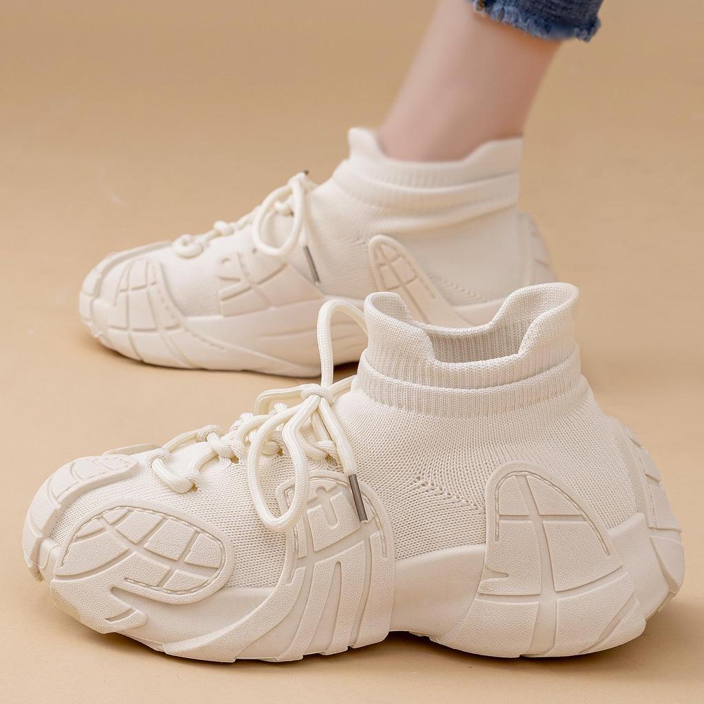 Women's Casual Autumn Sneakers - Trendy Cross-Border Running Shoes