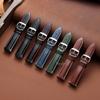 Oiled Leather Strap for Omega for Seiko Watch Band 18mm 19mm 20mm 21mm 22mm Genuine Cowhide Wristband Quick Release Accessories