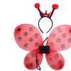 Ladybug Wing Costume Set for Masquerade Halloween Carnival Birthday Festival