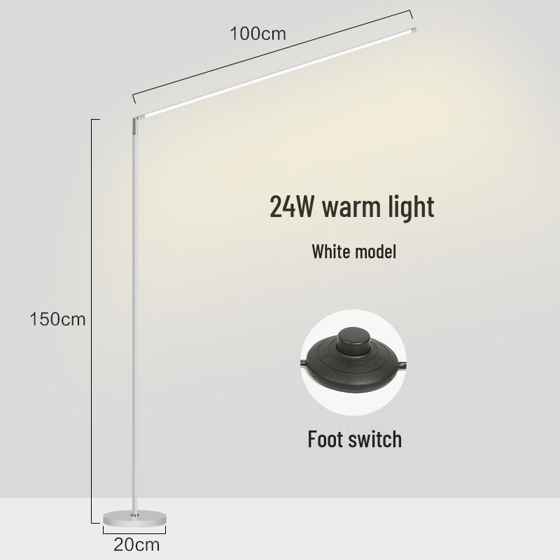 Retractable Super Bright LED Floor Lamp for Living Room, Bedroom, Bedside, Reading, Piano, and Eyelash Extension