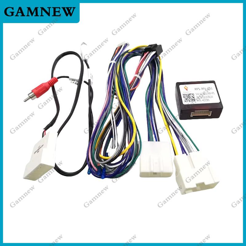 

Car 16pin Audio Wiring Harness With Canbus Box For Renault Koleos Megane 3 / Fluence Stereo Installation Wire Adapter Cable Canbus
