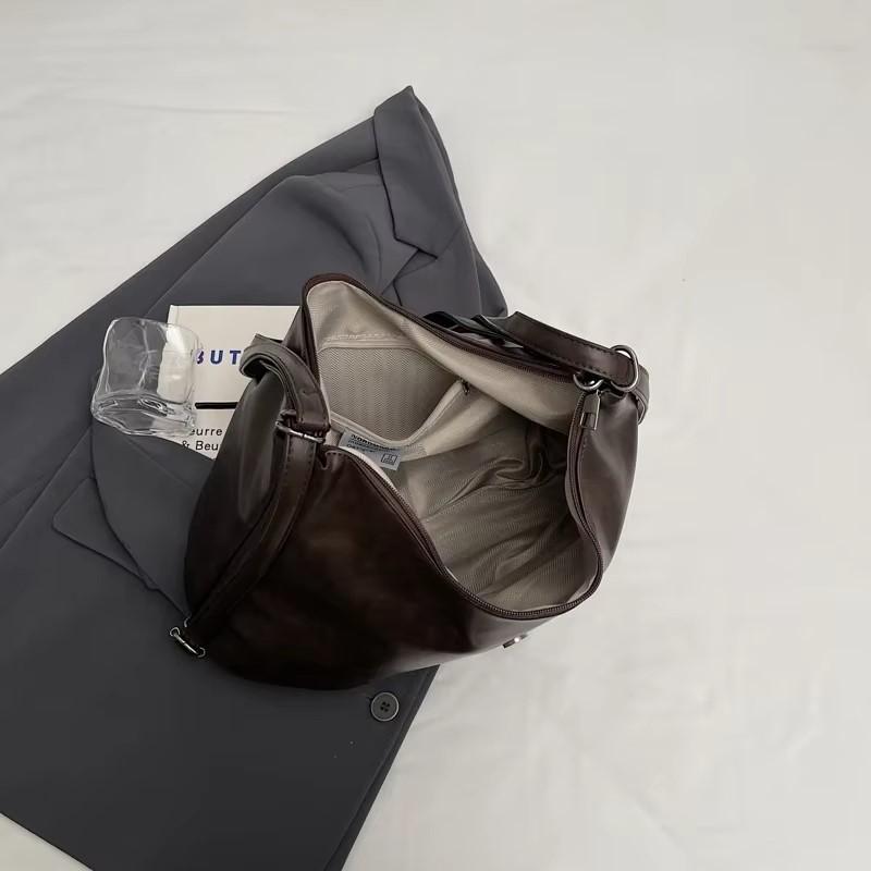 Bow Tie  Leather Shoulder Bags for Women New Autumn Winter Luxury Large Capacity Bag Trend Retro Simple Bags