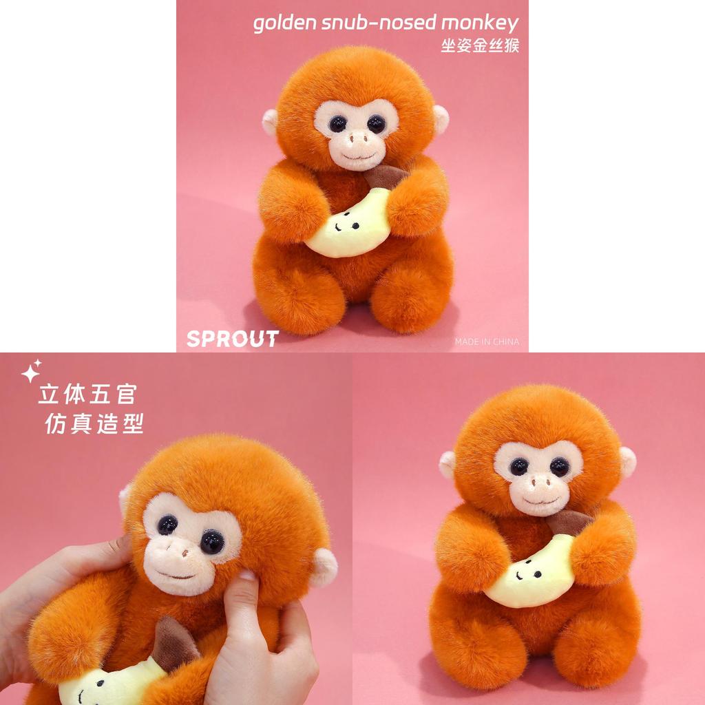 Soft Plush Animal Toy With Polyester Fiber Filling For Childrens Birthday Gift