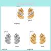 Geometric Steel Earrings For Women With Fashion Jewelry Summer